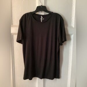 Marine Layer Men’s Signature Crewneck Jet Black Tee